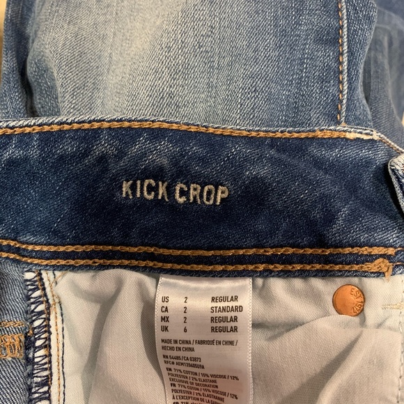 american eagle kick crop jeans - Picture 4 of 4